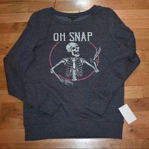 NWT Fifth Sun  Grey sweatshirt size S